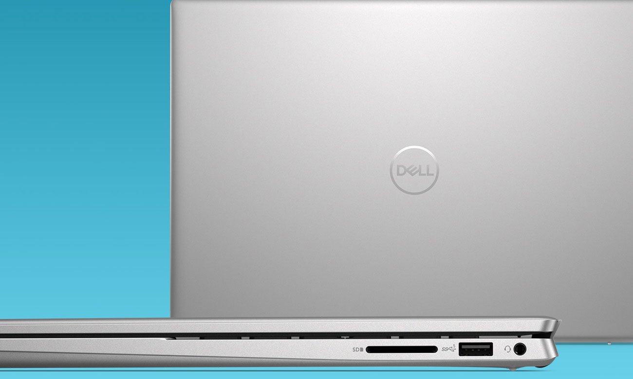 Порти та логотип Dell Inspiron 16 5635