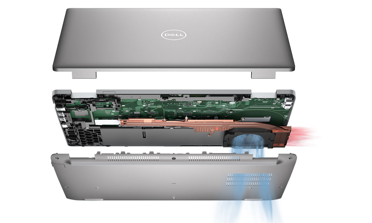 Охолодження Dell Latitude 5531