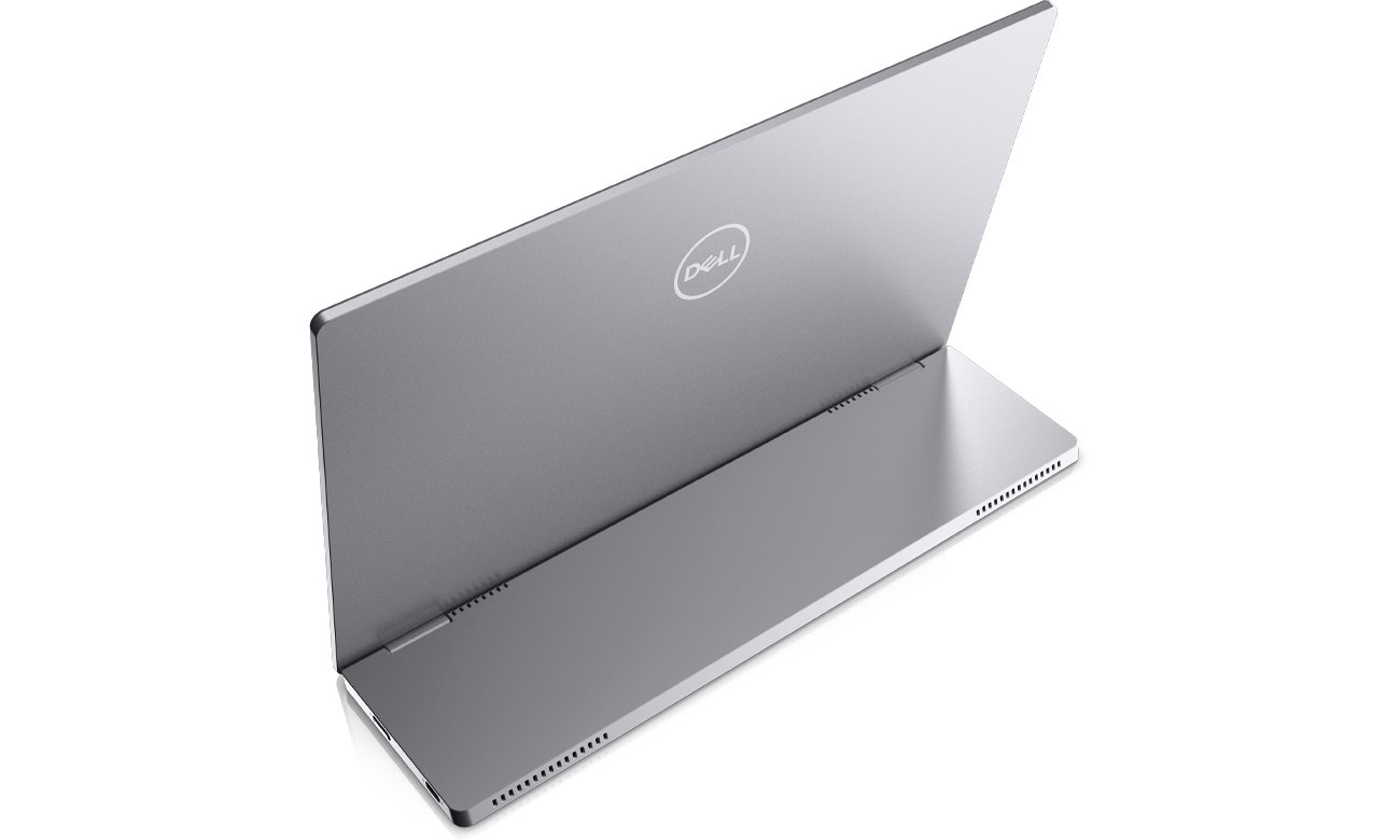 Dell P1424H, вид сверху на заднюю крышку и подставку