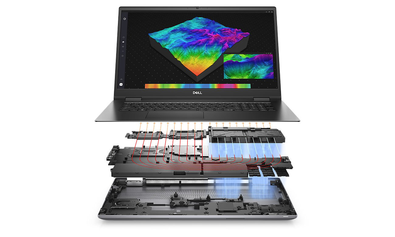 Кулер Dell Precision 7770