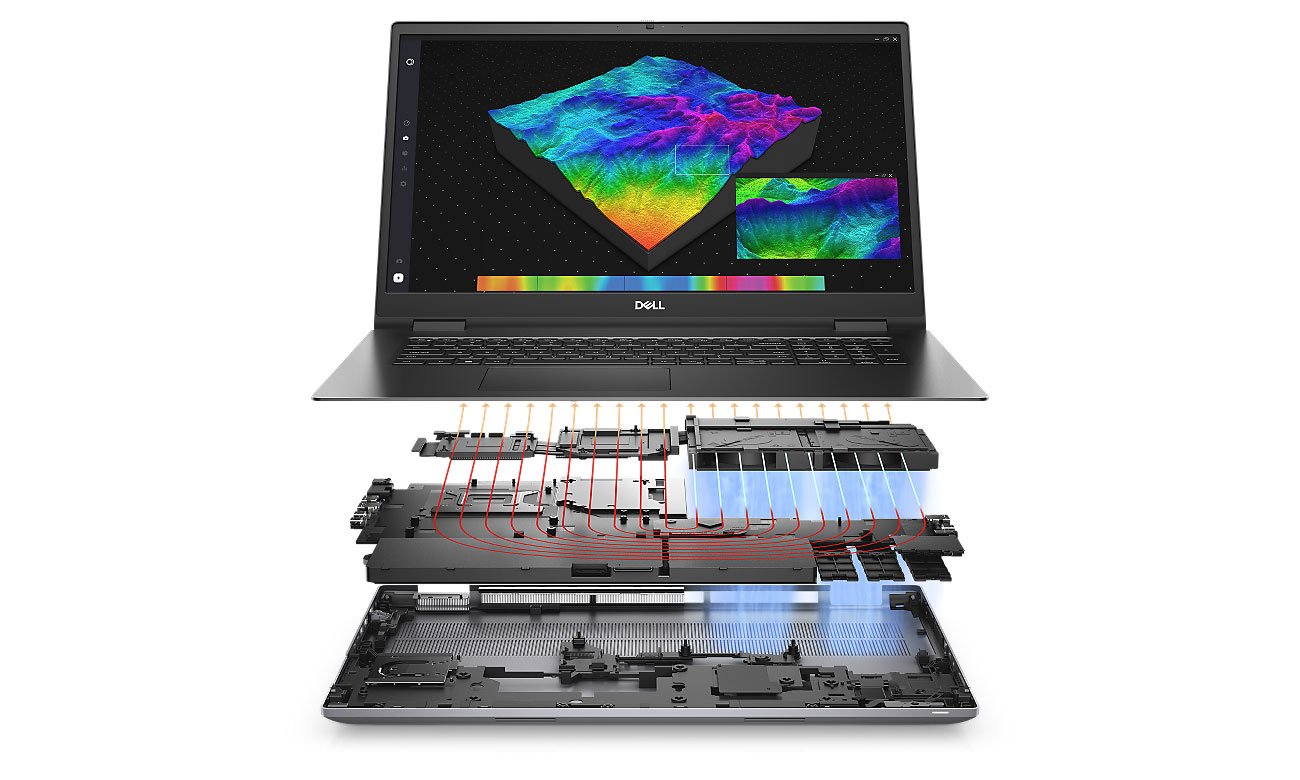 Кулер Dell Precision 7780