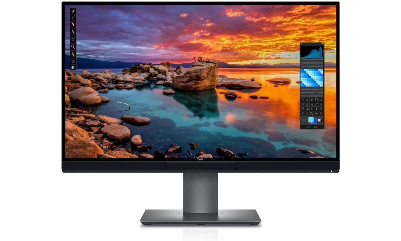 Dell UP2720QA, вид спереди