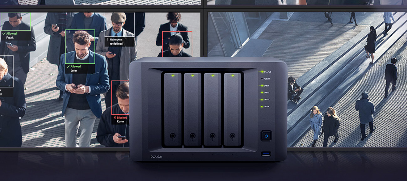 Записчик Synology AI DVA3221