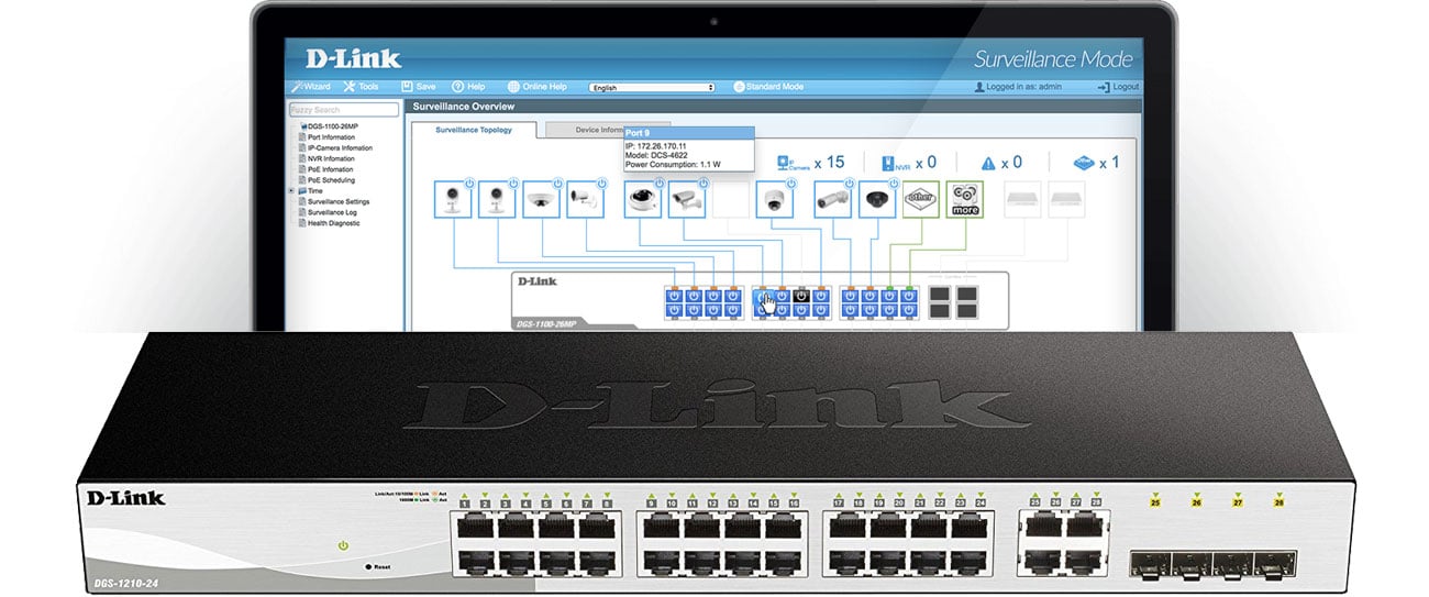 D-Link 28p DGS-1210-24