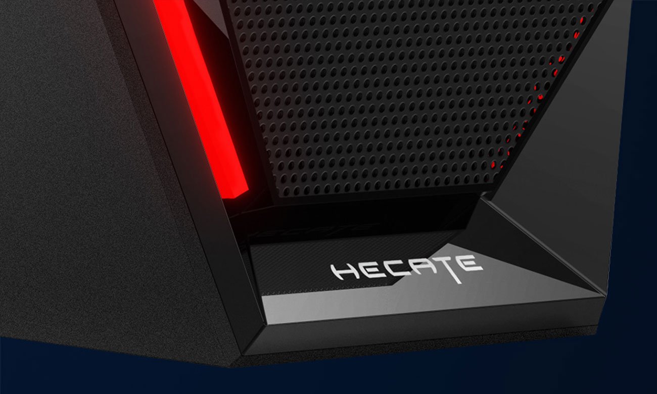 Edifier HECATE G1500 SE вид спереди, подсветка