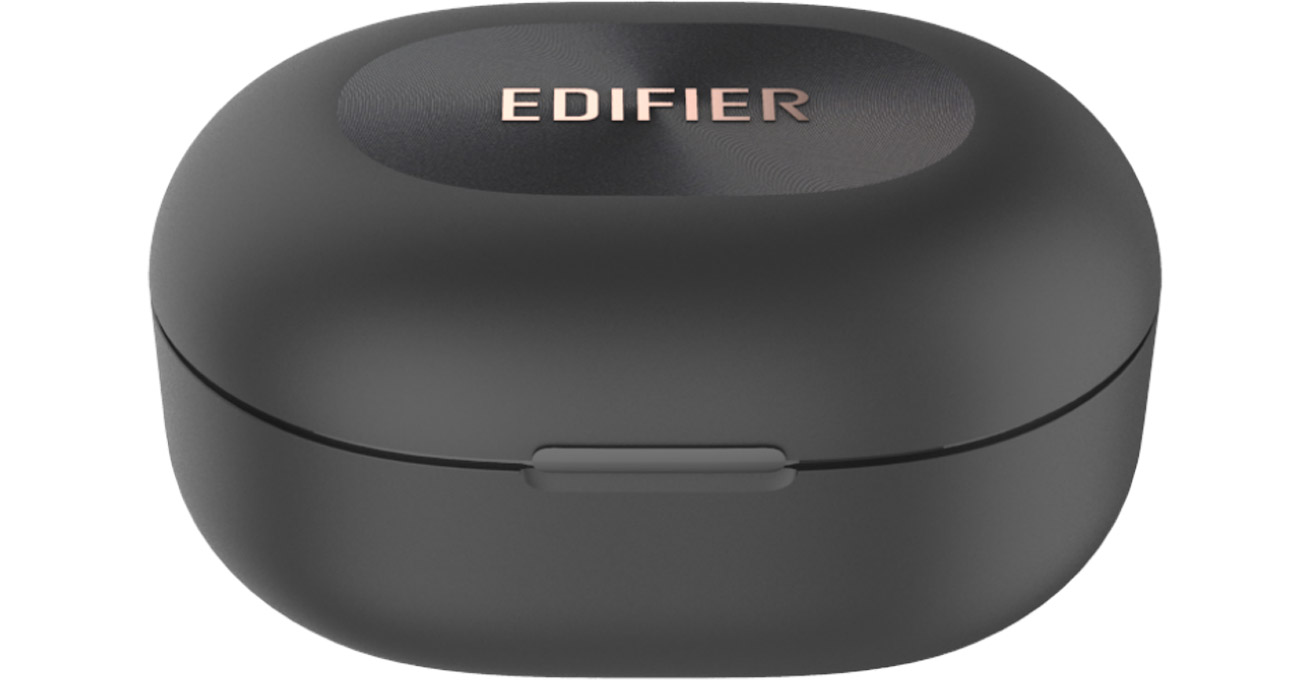 Беспроводные наушники Edifier X5 Black - Закрытый корпус спереди