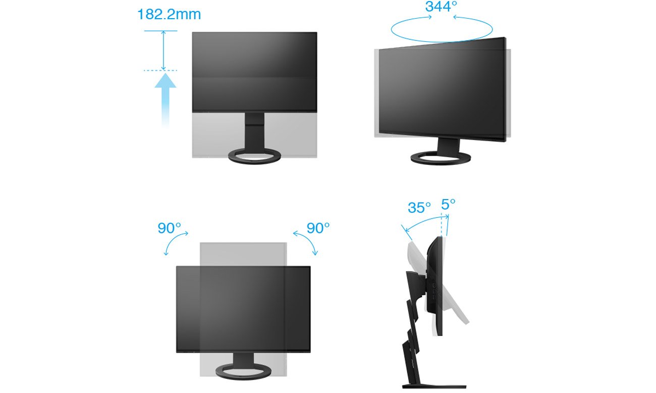 Бизнес-монитор Eizo FlexScan EV2495-BK