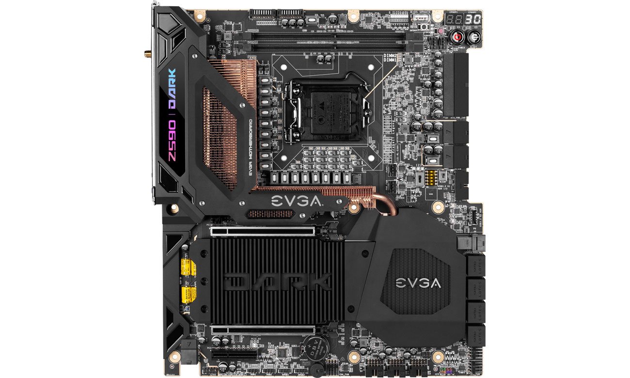 Охлаждение EVGA Z590 DARK