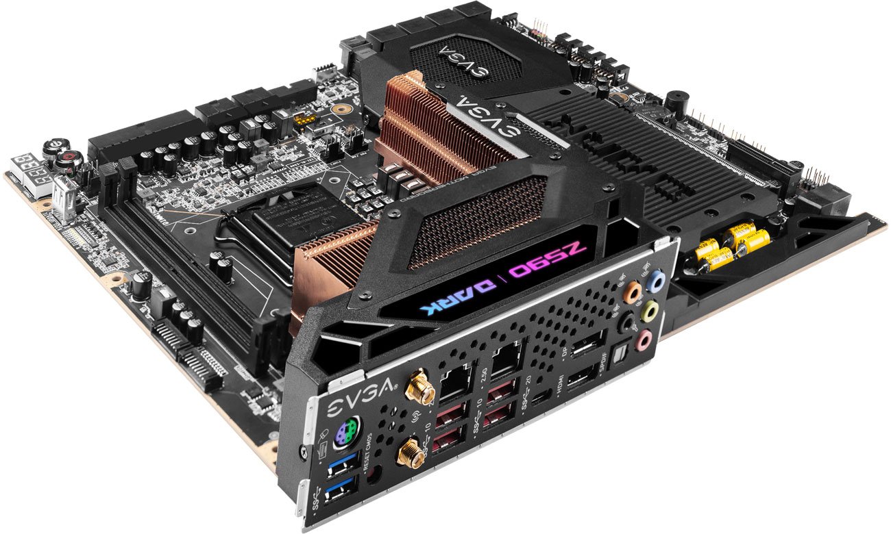 ТЕМНЫЕ порты EVGA Z590