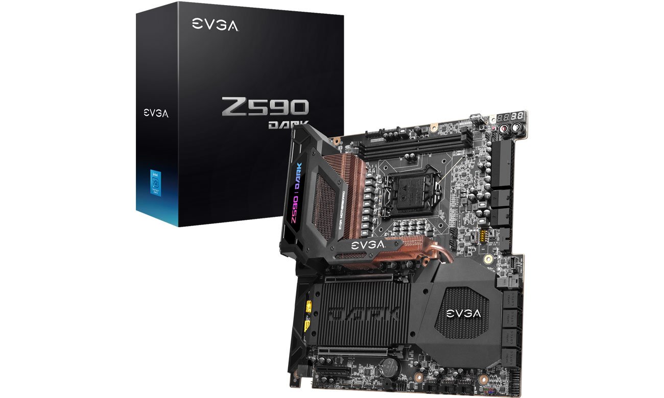 Коробка материнской платы EVGA Z590 DARK