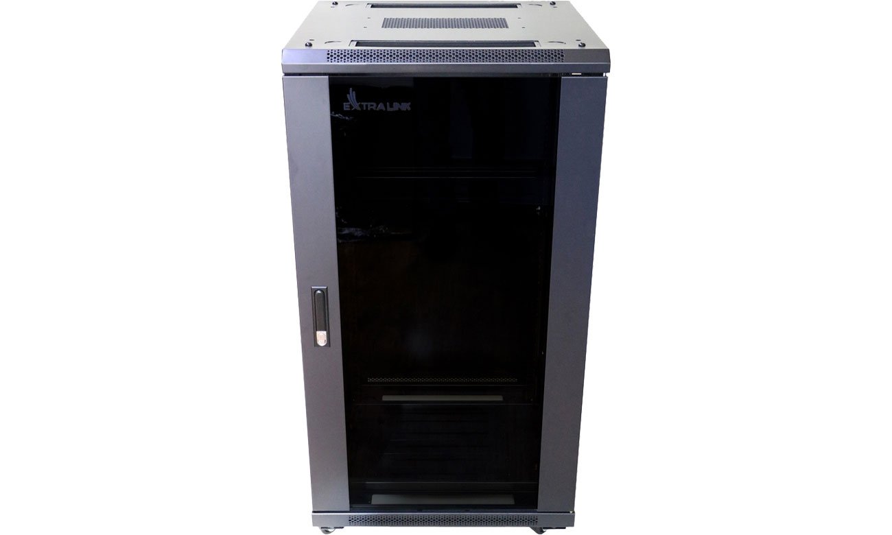 ExtraLink Standing RACK Cabinet 19'' 22U 600x800mm (чорний) EX.14398