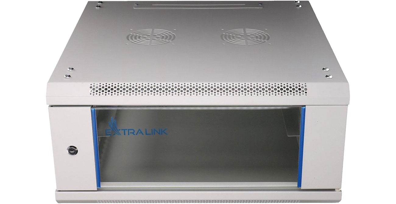 ExtraLink подвесной шкаф RACK 19'' 4U 600x600mm серый EX.8543