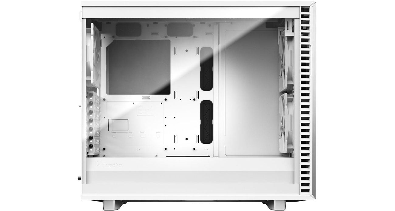 Чехол Fractal Design Define 7 White TG Clear Tint