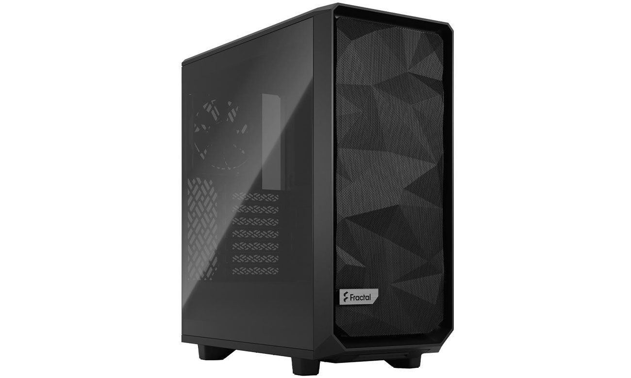 Компьютерный корпус Fractal Design Meshify 2 Compact TG, оттенок Black Light