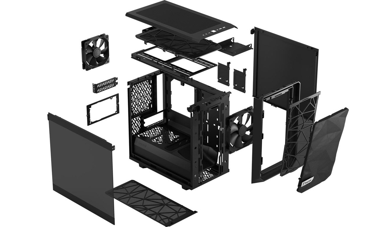 Fractal Design Meshify 2 Nano дизайн