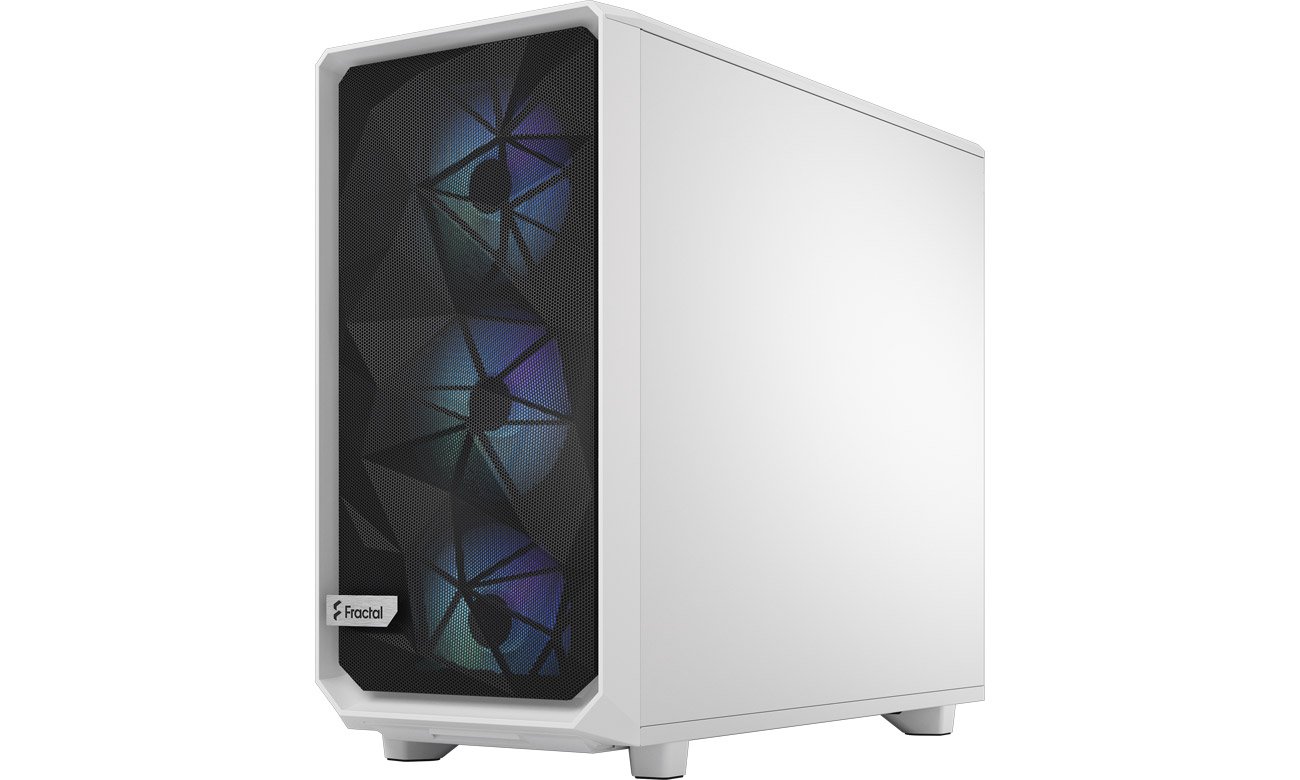 Корпус комп’ютера Fractal Design Meshify 2 RGB White TG прозорого відтінку