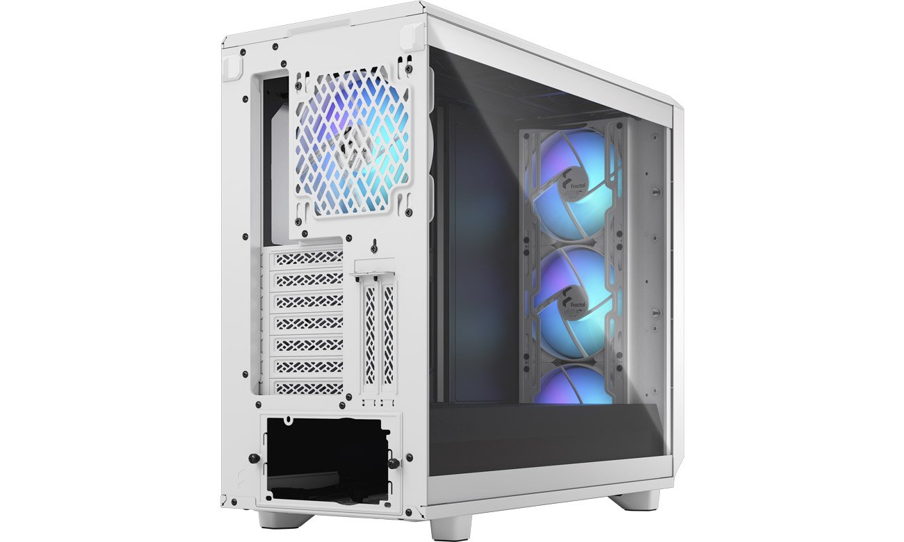 Корпус компьютера Fractal Design Meshify 2 RGB White TG прозрачного оттенка