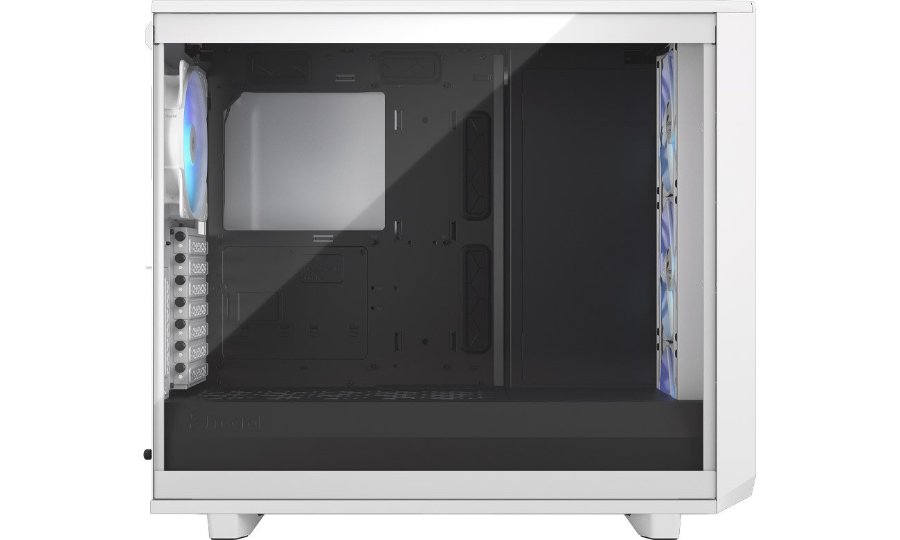 Корпус комп’ютера Fractal Design Meshify 2 RGB White TG прозорого відтінку