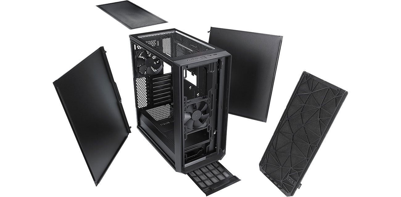 Fractal Design Meshify C Cooling