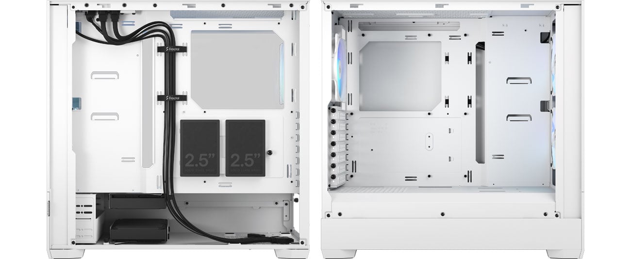 Интерьер Fractal Design Pop Air RGB White TG Clear Tint