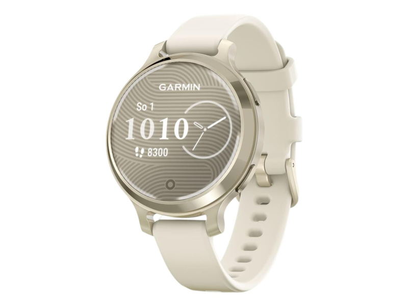Garmin Lily 2 Active Lunar Gold with Bone Silicone Band (010-02891-00/50)