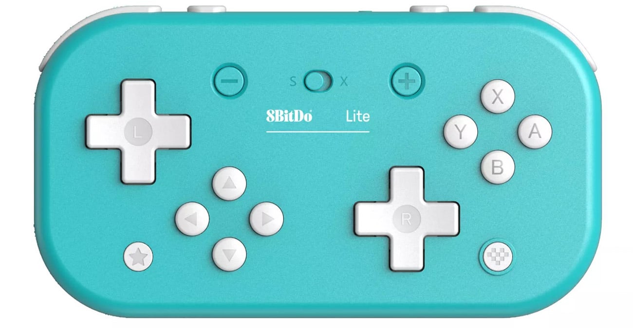 Контролер 8BitDo Lite Bluetooth Gamepad Turquoise - вид спереду