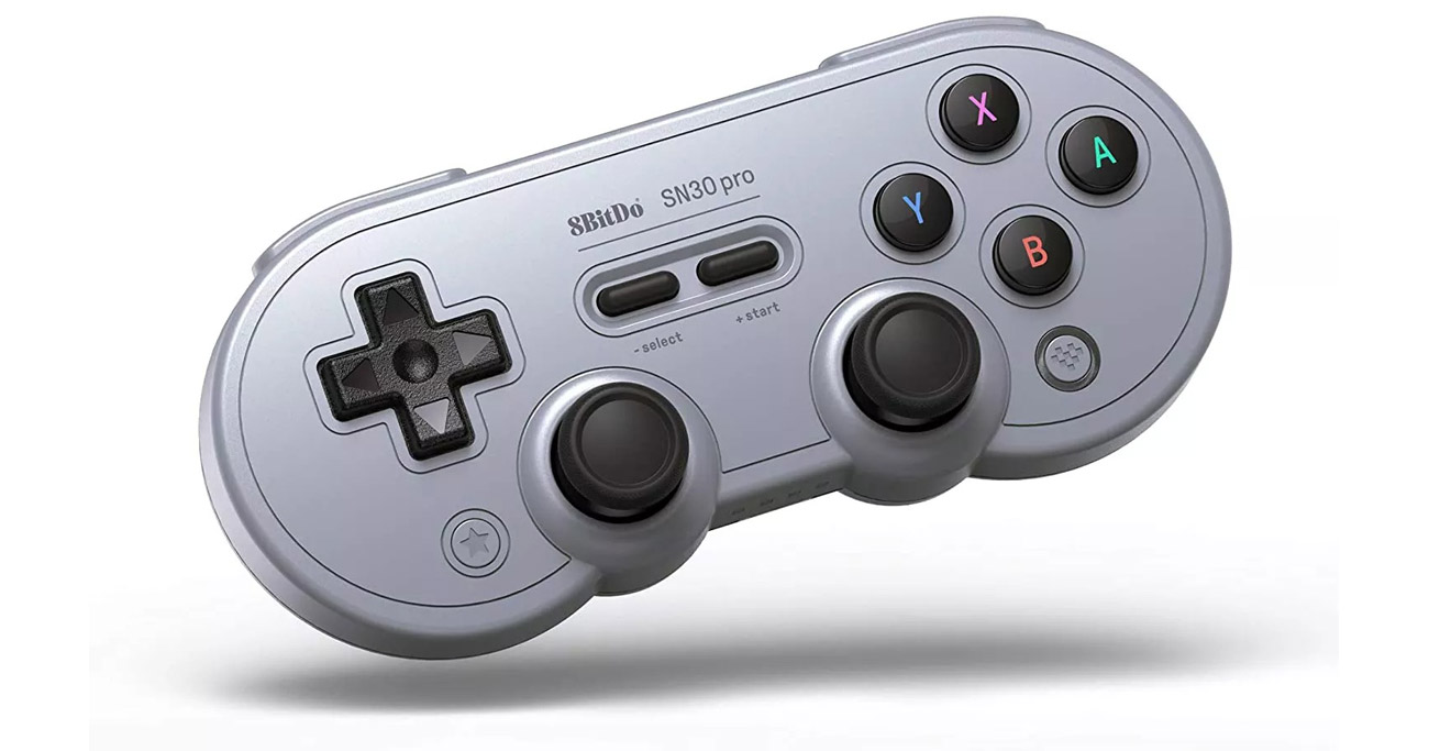 8BitDo SN30 Pro Grey Ed вид сверху