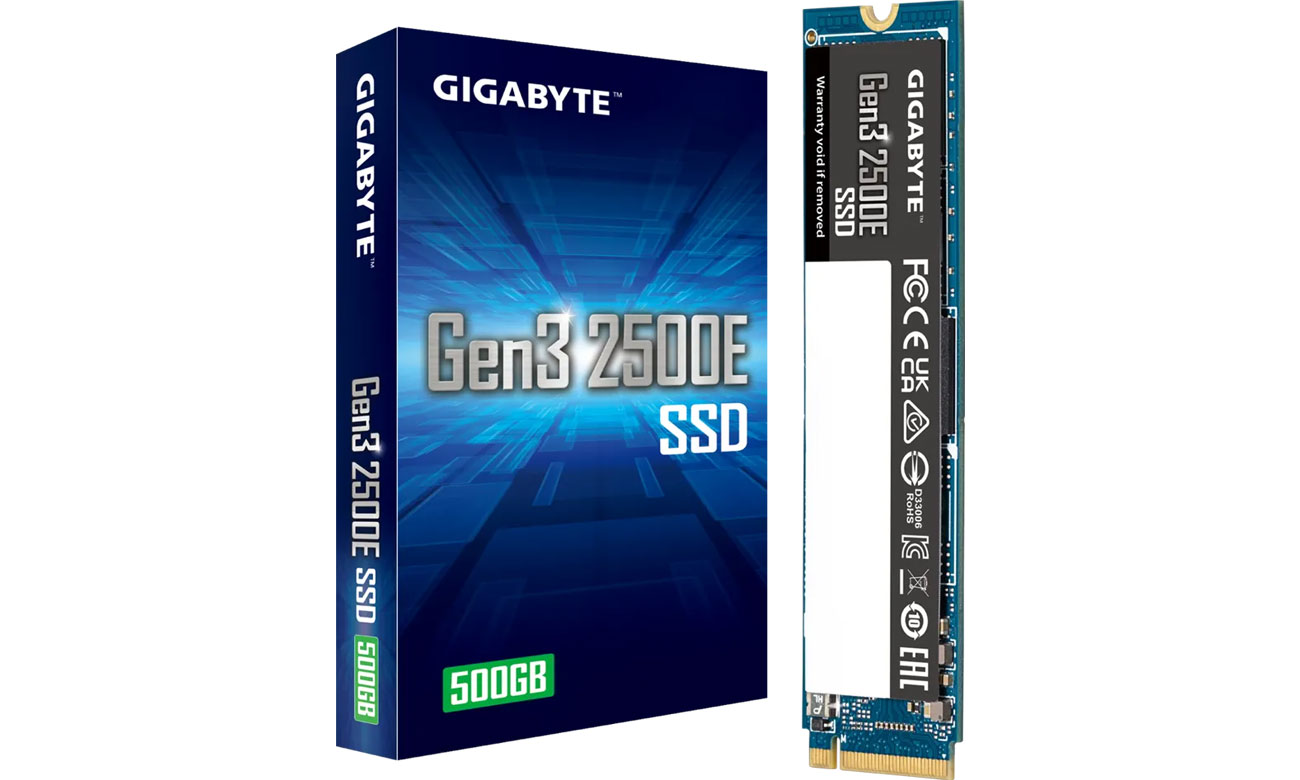 Gigabyte 2500E M.2 PCIe NVMe 500 ГБ G325E500G