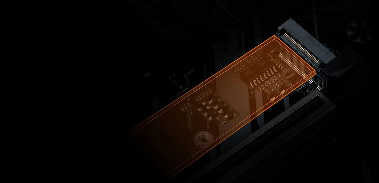 Gigabyte A520 AORUS ELITE - разъем M.2