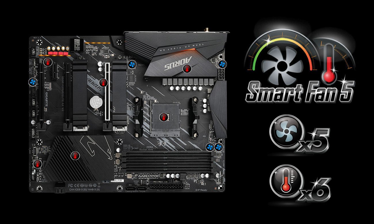 Gigabyte B550 AORUS ELITE AX V2 -