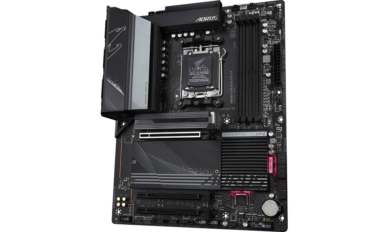 Роз'єми Gigabyte B650 AORUS ELITE AX