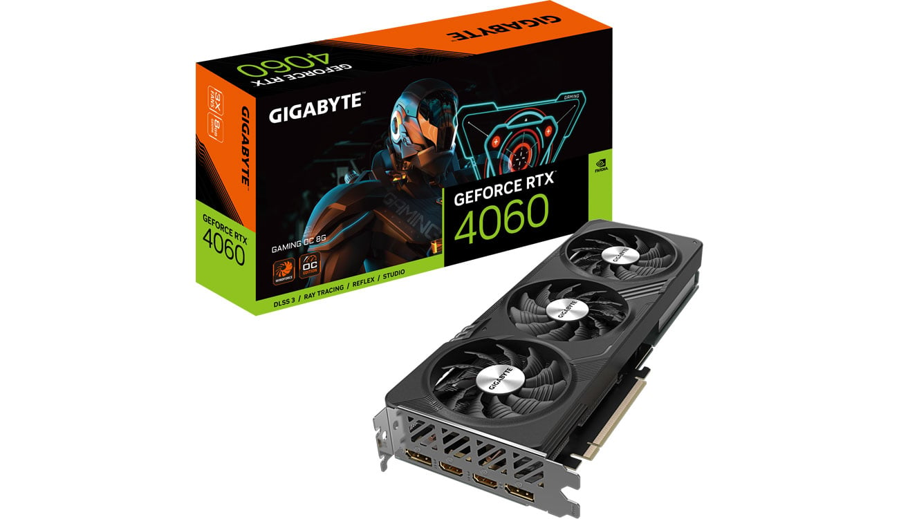 Gigabyte GeForce RTX 4060 GAMING OC 8 ГБ GDDR6