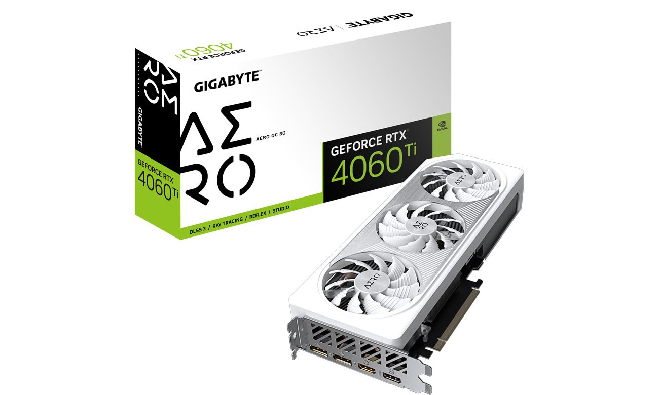 Gigabyte GeForce RTX 4060 Ti Aero OC 8 ГБ GDDR6