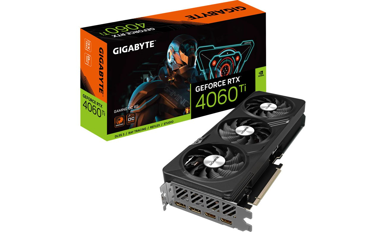 Gigabyte GeForce RTX 4060 Ti Gaming OC 8 ГБ GDDR6