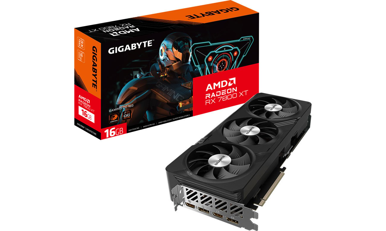 Gigabyte Radeon RX 7800 XT Gaming OC 16 ГБ GDDR6