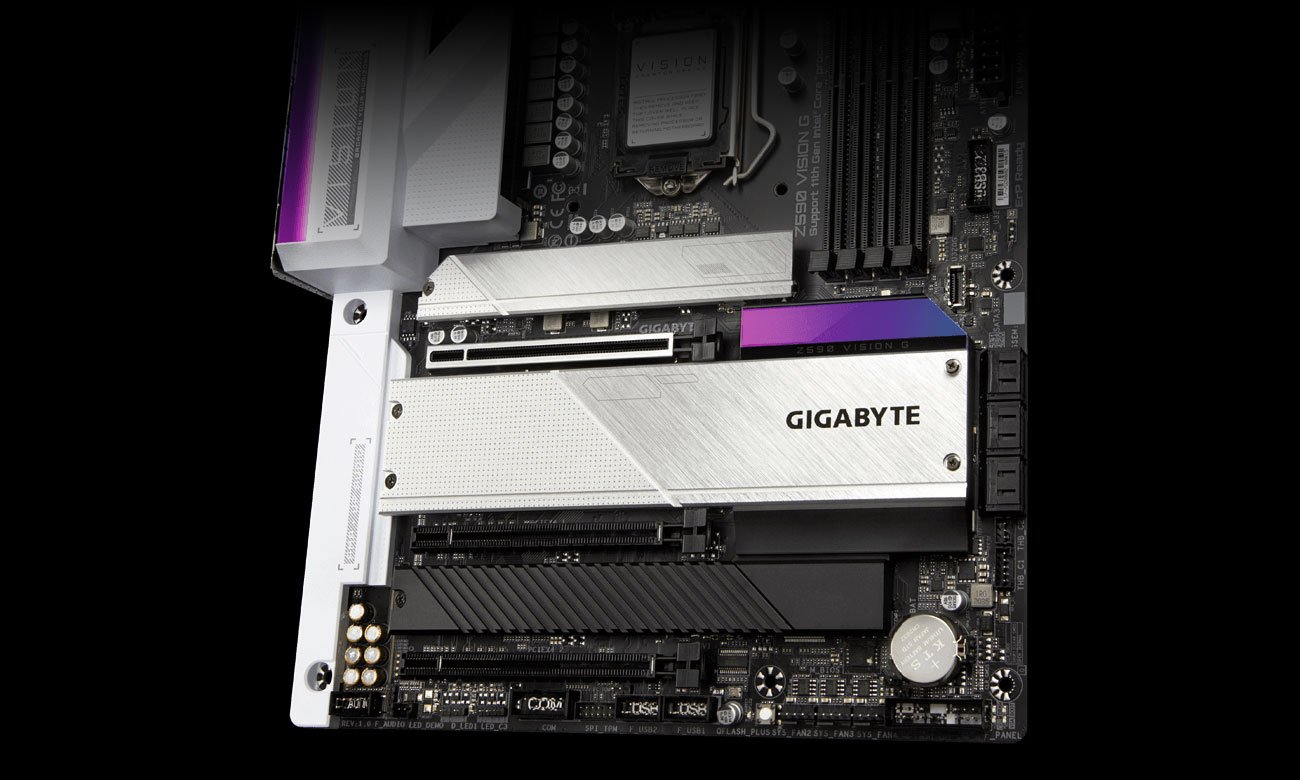 Gigabyte Z590 VISION G - Аудіо