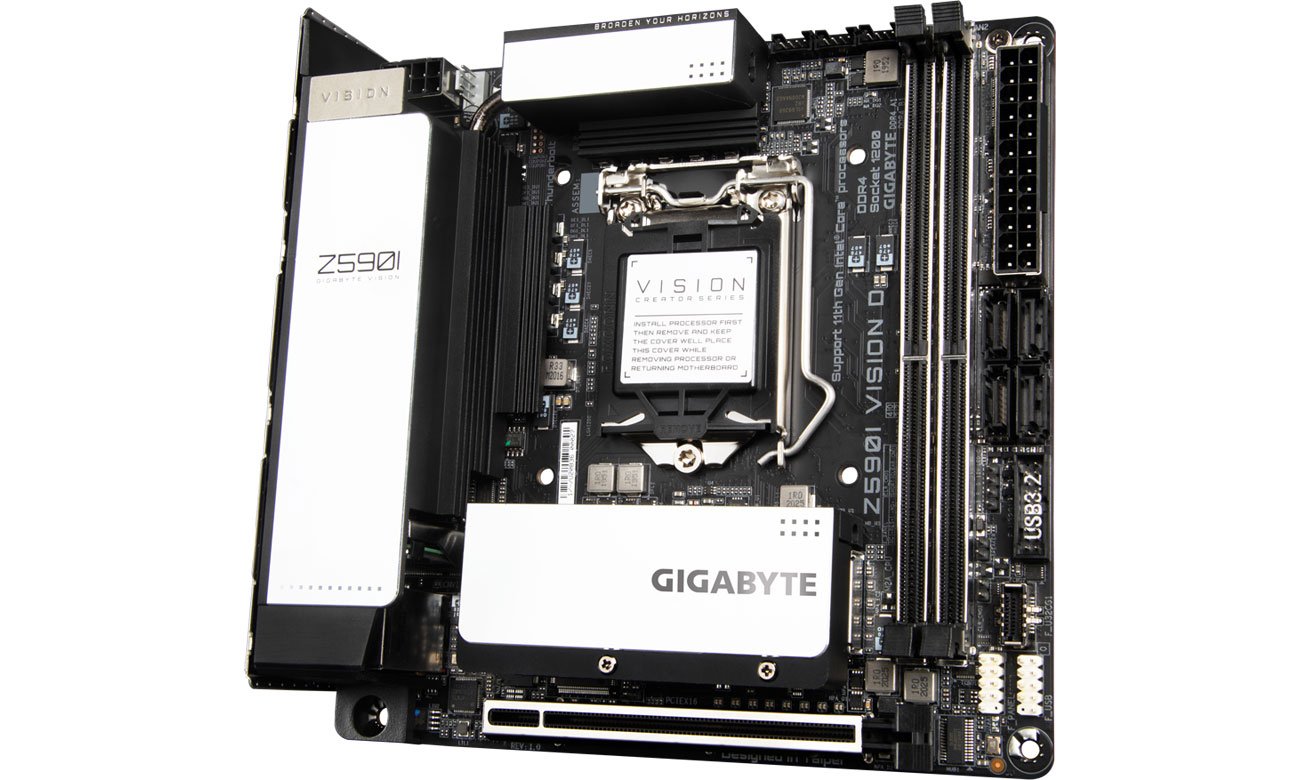 Gigabyte Z590I VISION D