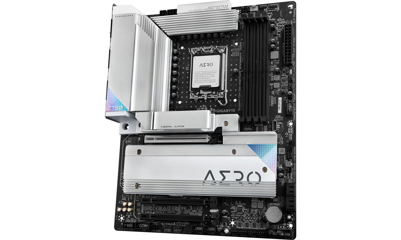 Разъемы Gigabyte Z790 AERO G