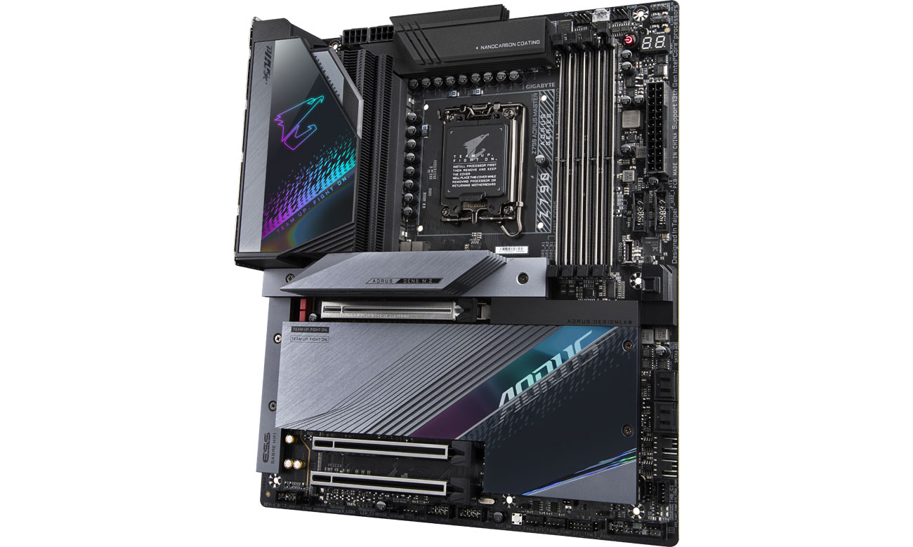 Разъемы Gigabyte Z790 AORUS MASTER