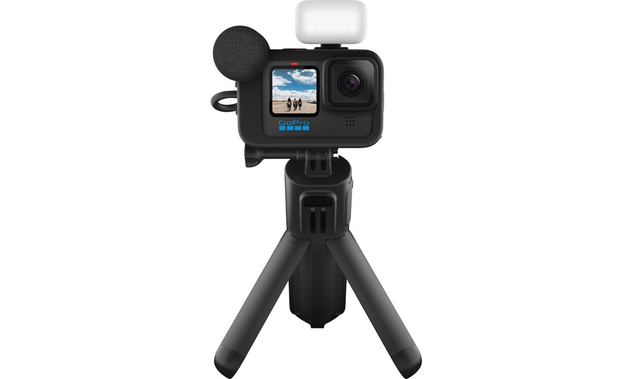 Экшн-камера GoPro HERO11 Black Creater Edition – встроенный штатив и гибкий монтаж