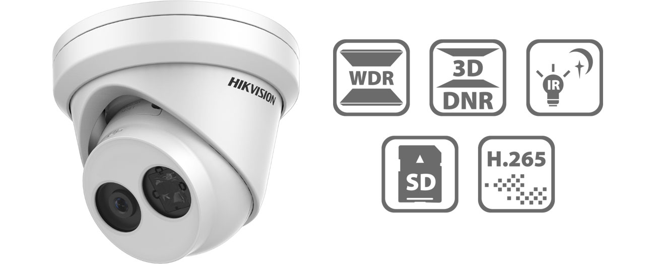 Hikvision IPC DS-2CD2343G0-IU 2,8 мм