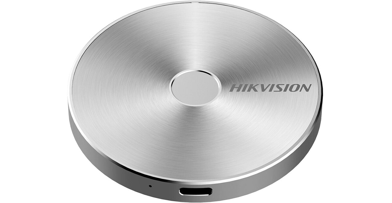 Диск Hikvision T100F со сканером отпечатков пальцев