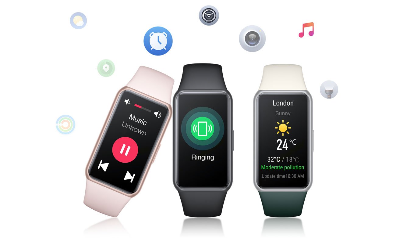 Smartband , Honor Band 7 , зелений