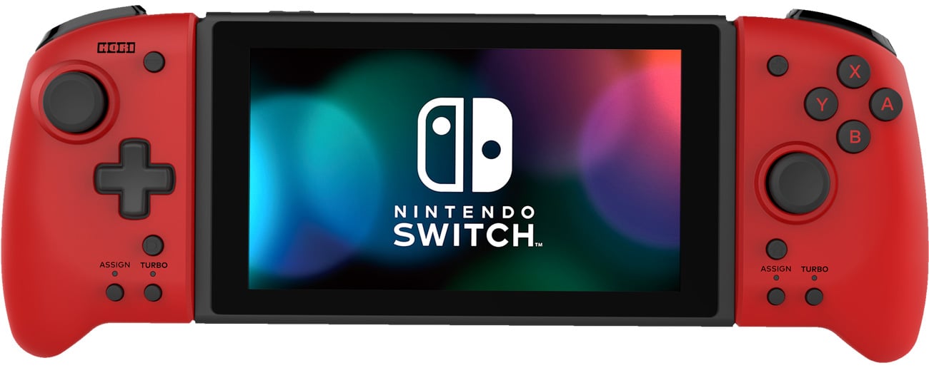 Контроллер HORI Split Pad Pro для Nintendo Switch Red – вид спереди