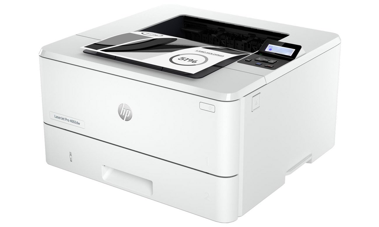 Вид збоку HP LaserJet Pro 4002dw