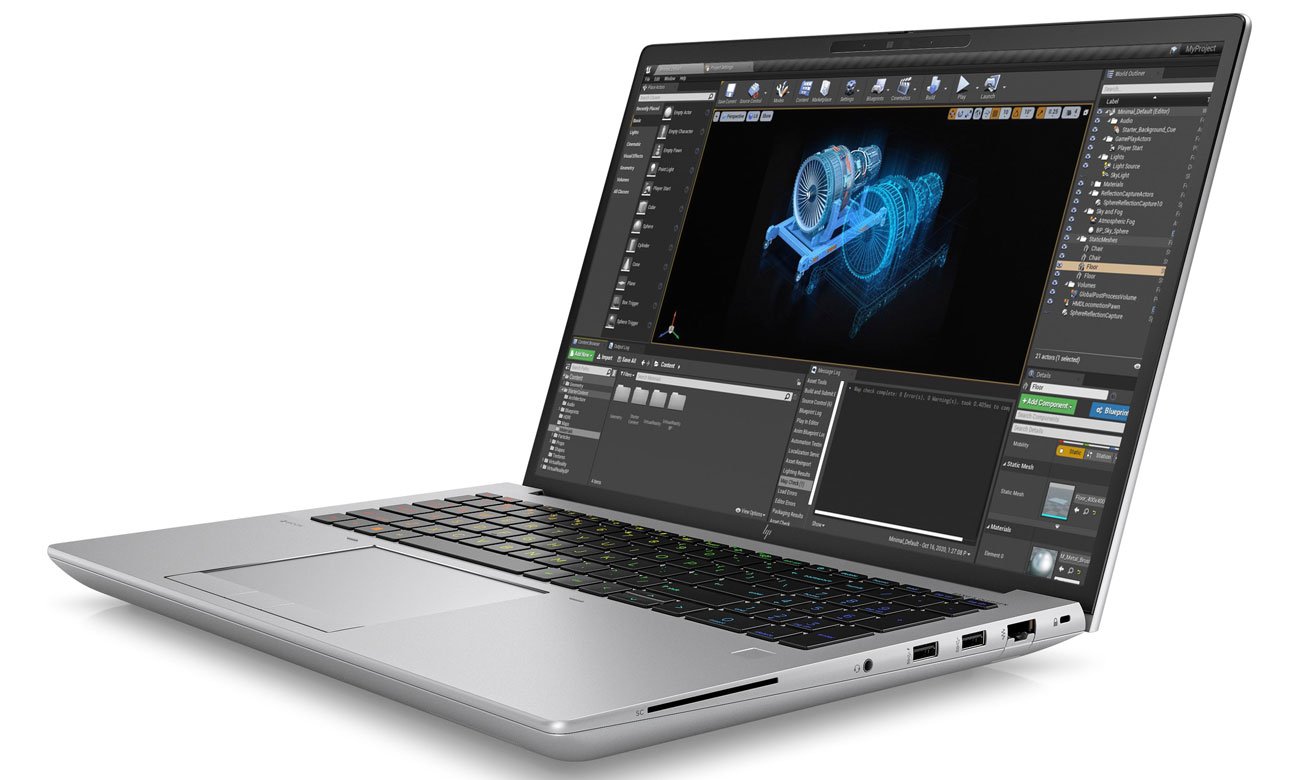 Внешний вид HP Zbook Fury 16 G10