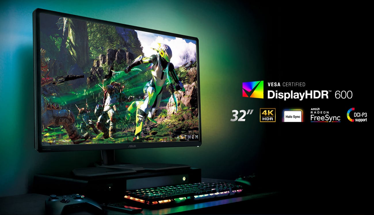 Консольний ігровий монітор ASUS CG32UQ 4K HDR