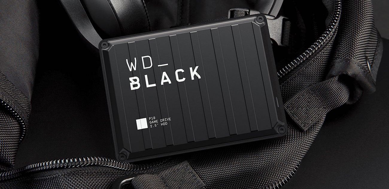 игровой накопитель WD Black P10 - Портативный дизайн