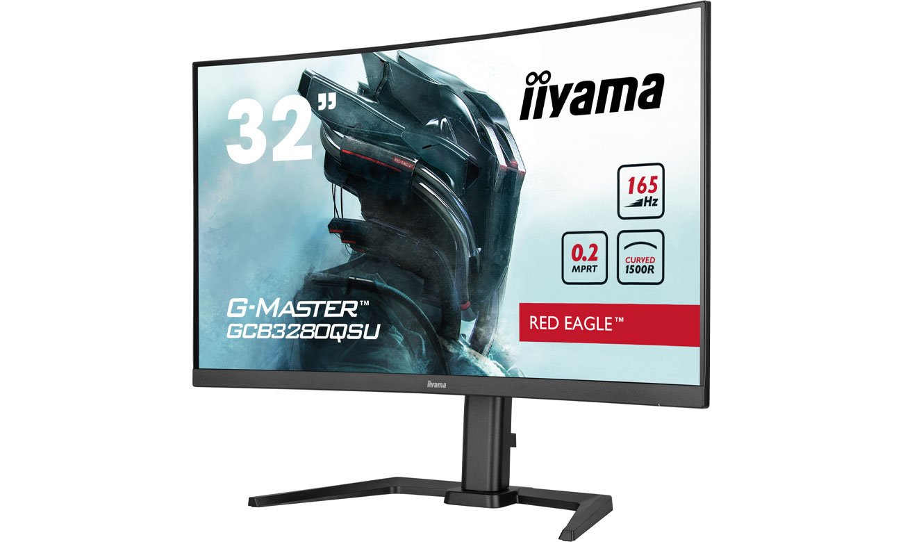 iiyama G-Master GCB3280QSU-B1 Red Eagle передній кут огляду