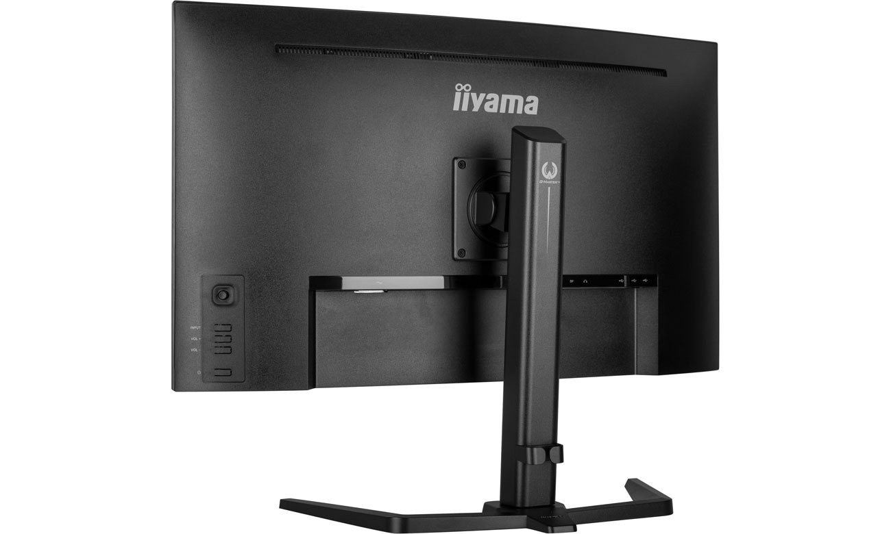 iiyama G-Master GCB3280QSU-B1 Red Eagle кутовий вид ззаду